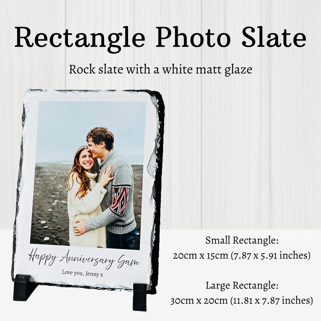 personalised photo slate