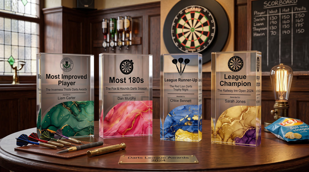 Darts Trophies Ideas: Awards for Leagues, Pub Teams and Tournaments