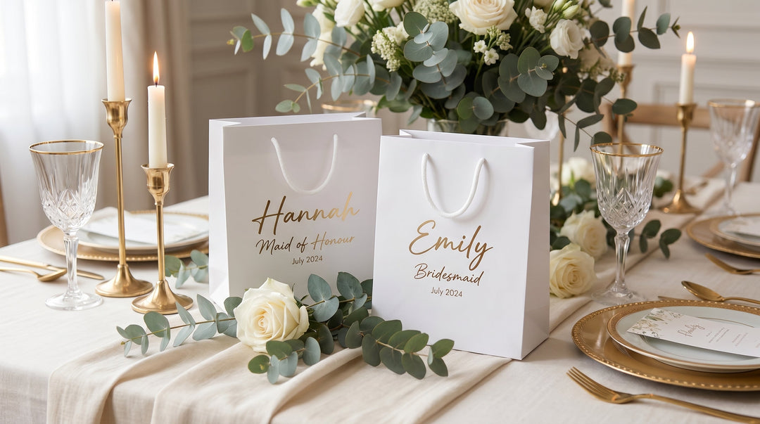 Personalised Wedding Favour Bags Ideas to Match Every Wedding Style