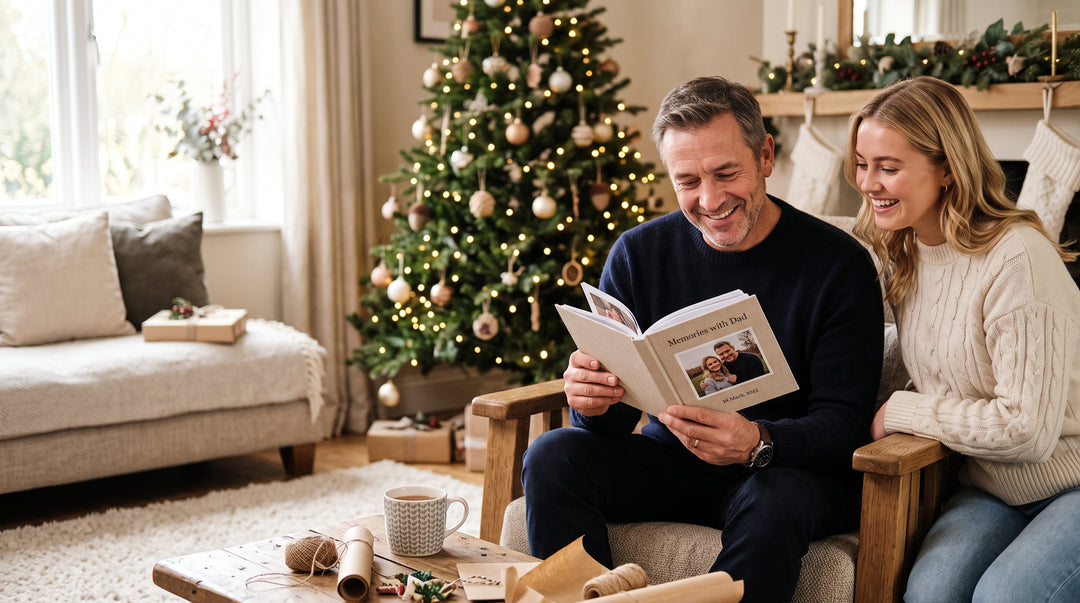 Personalised Christmas Gifts for Dad and Grandad: Poem, Photo and Definition Gifts