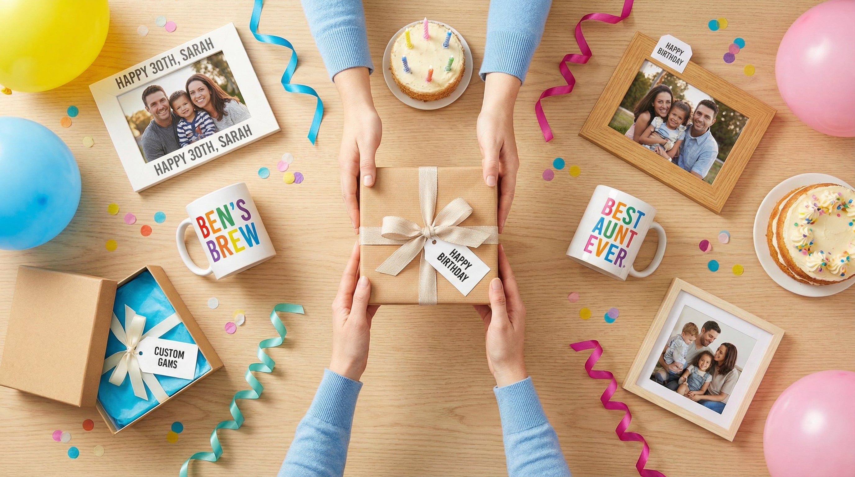 25 Custom Birthday Gift Ideas | Cookies and Koalas