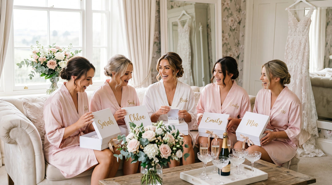 The Wedding Morning Gift Guide: What to Give Your Girls Before You Say I Do