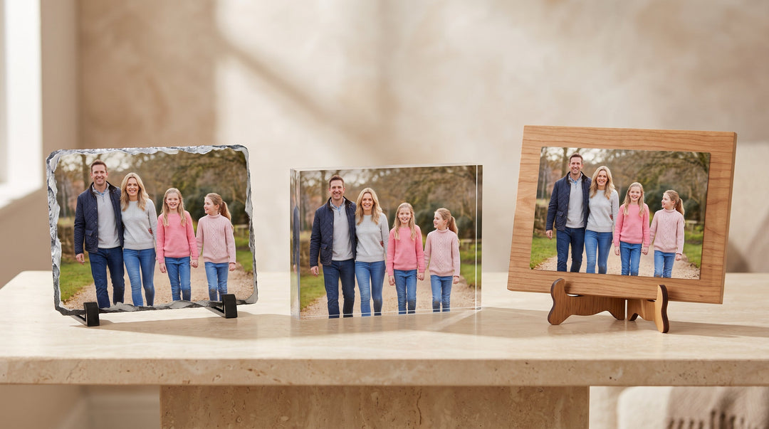 photo slate vs acrylic photo block