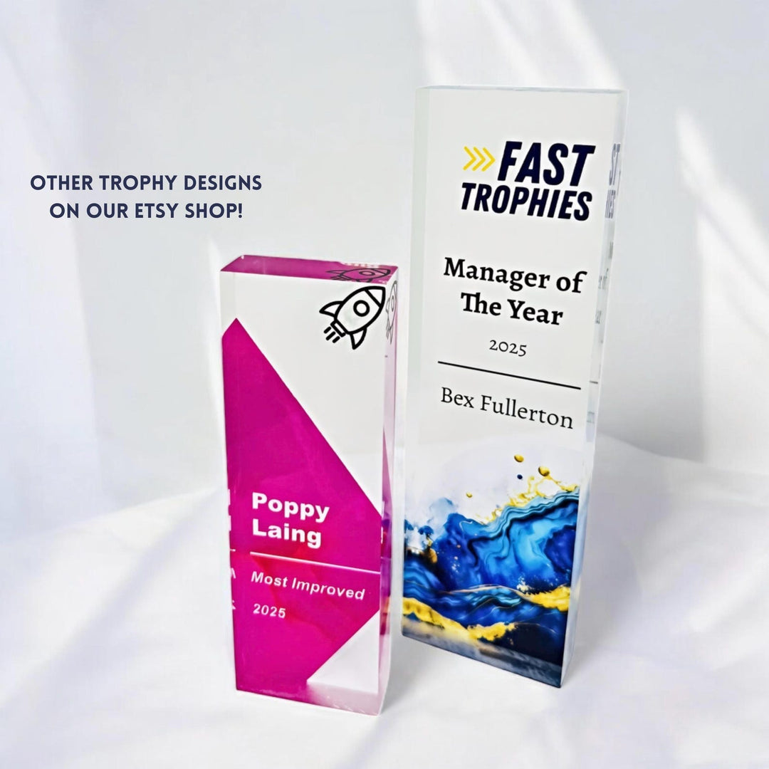 Personalised Secret Santa and office Christmas gifts - funny office trophy