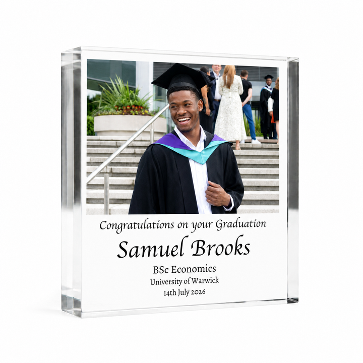 Graduation Acrylic Photo Block