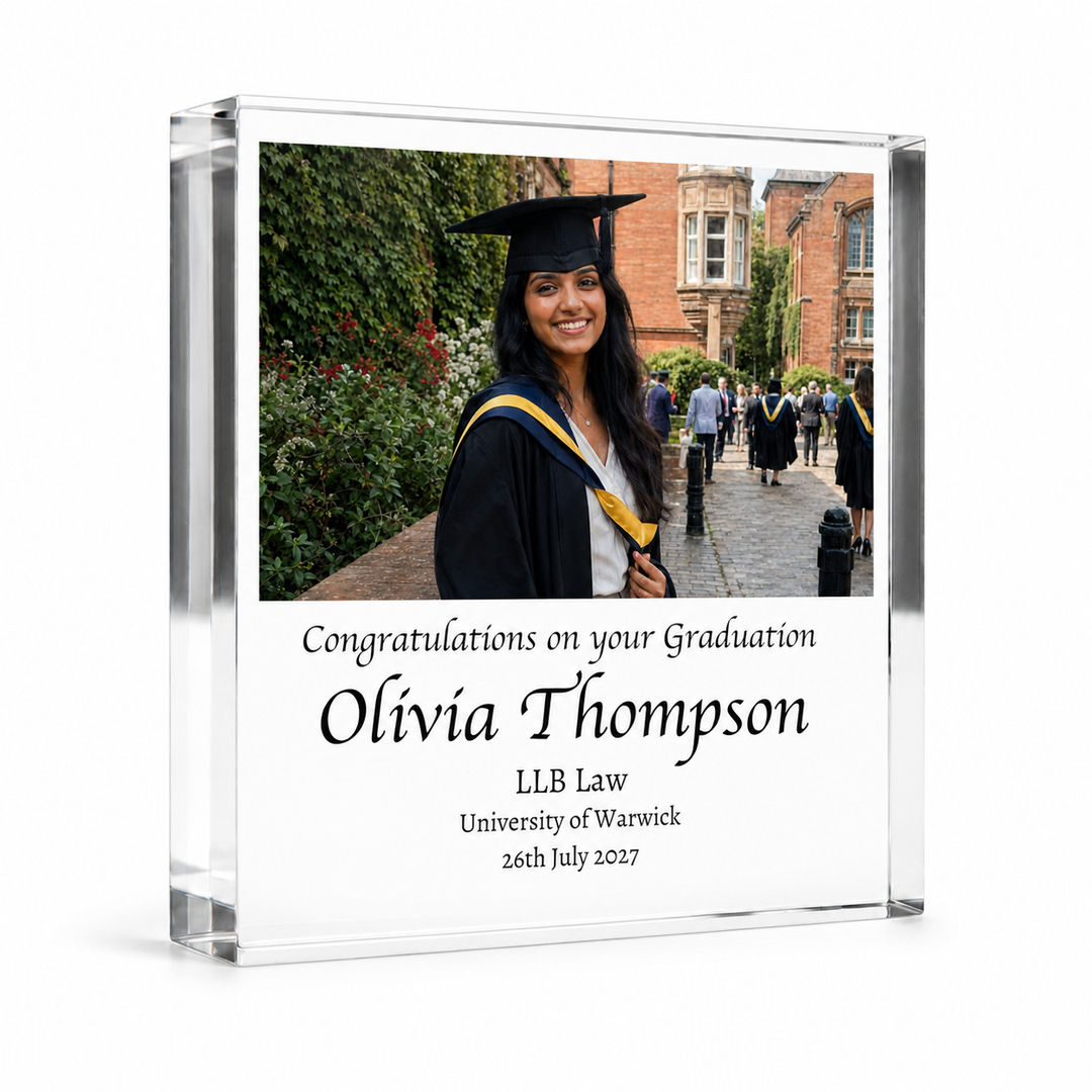 Graduation Acrylic Photo Block