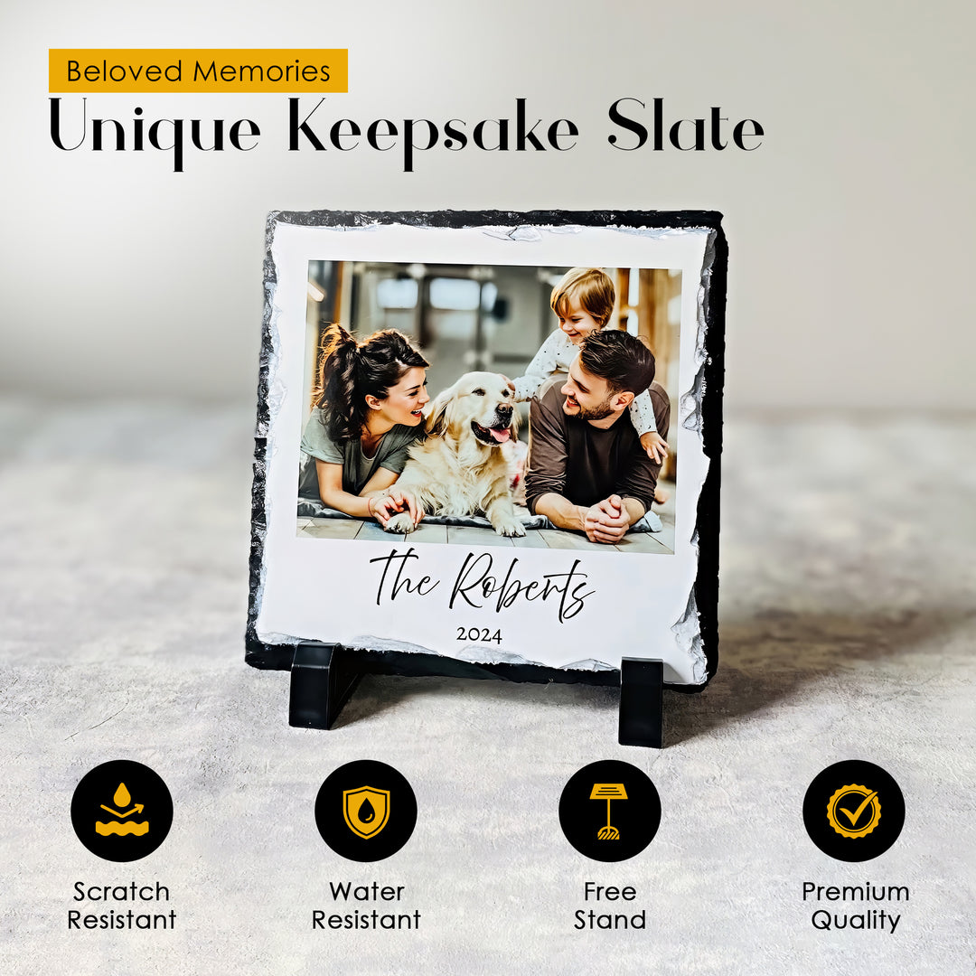 Personalised Photo Slate – Photo Keepsake