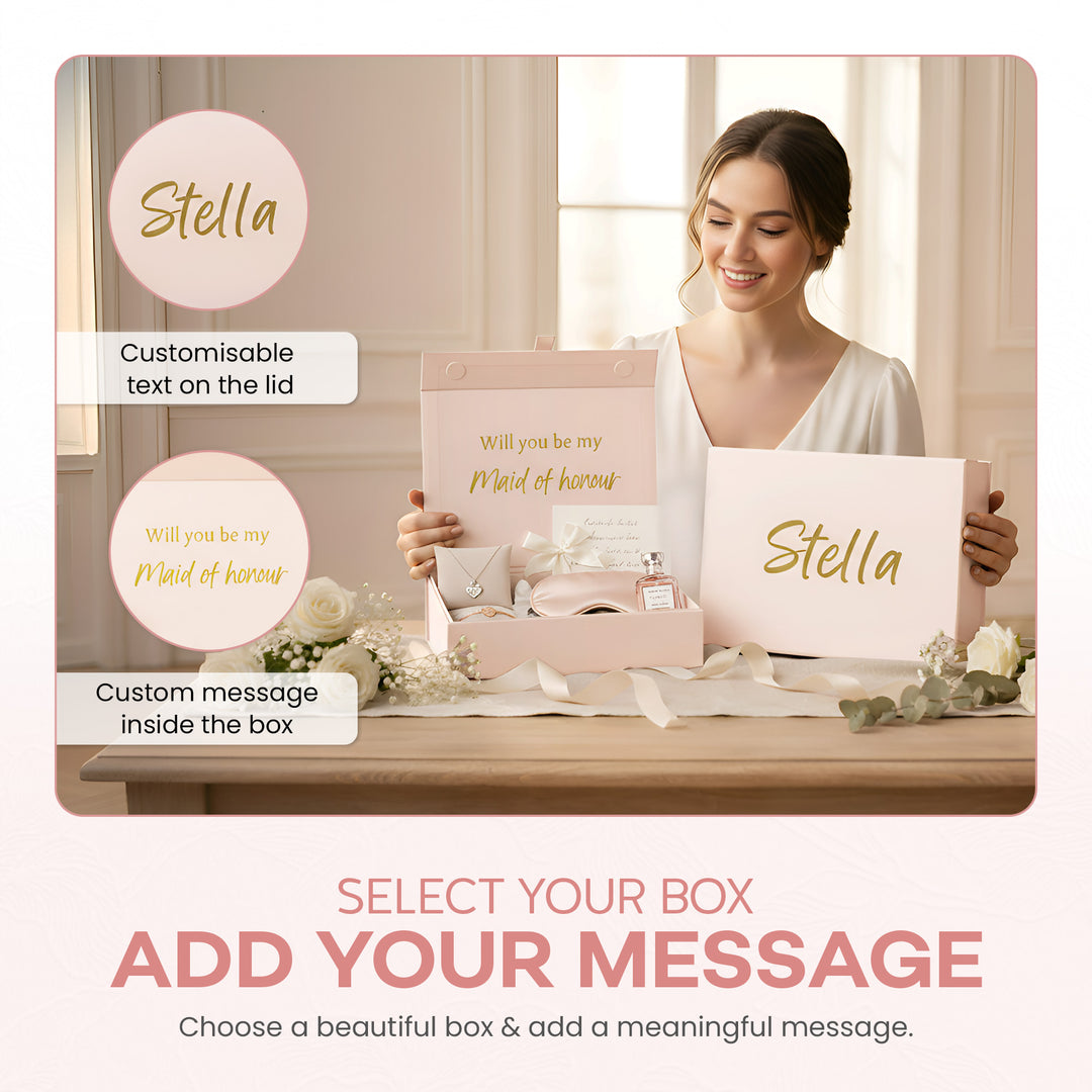 Personalised Bridesmaid Proposal Box – Keepsake Box