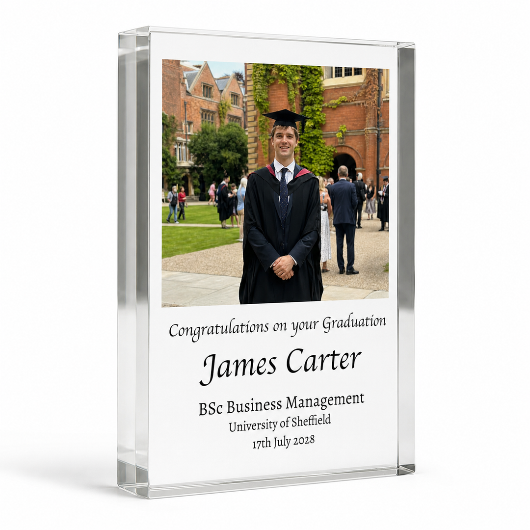 Graduation Acrylic Photo Block