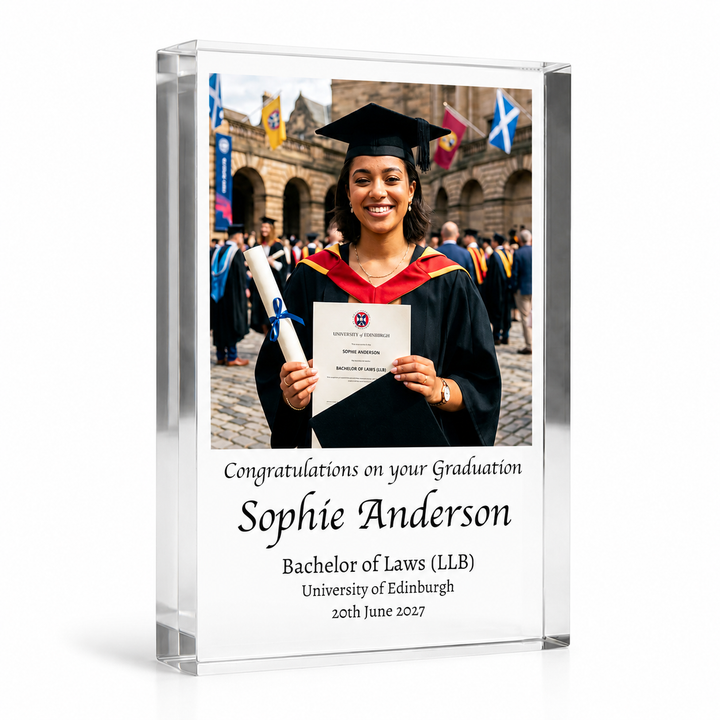 Graduation Acrylic Photo Block