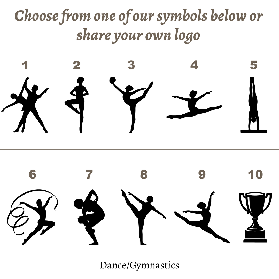 Personalised Dance Trophy Award - UV Printed Onto a Premium Solid Acrylic Block - Available  6 Sizes
