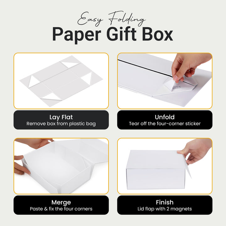 Personalised Graduation Gift Box – Magnetic Keepsake Box for Graduation Gifts, University Memory Box