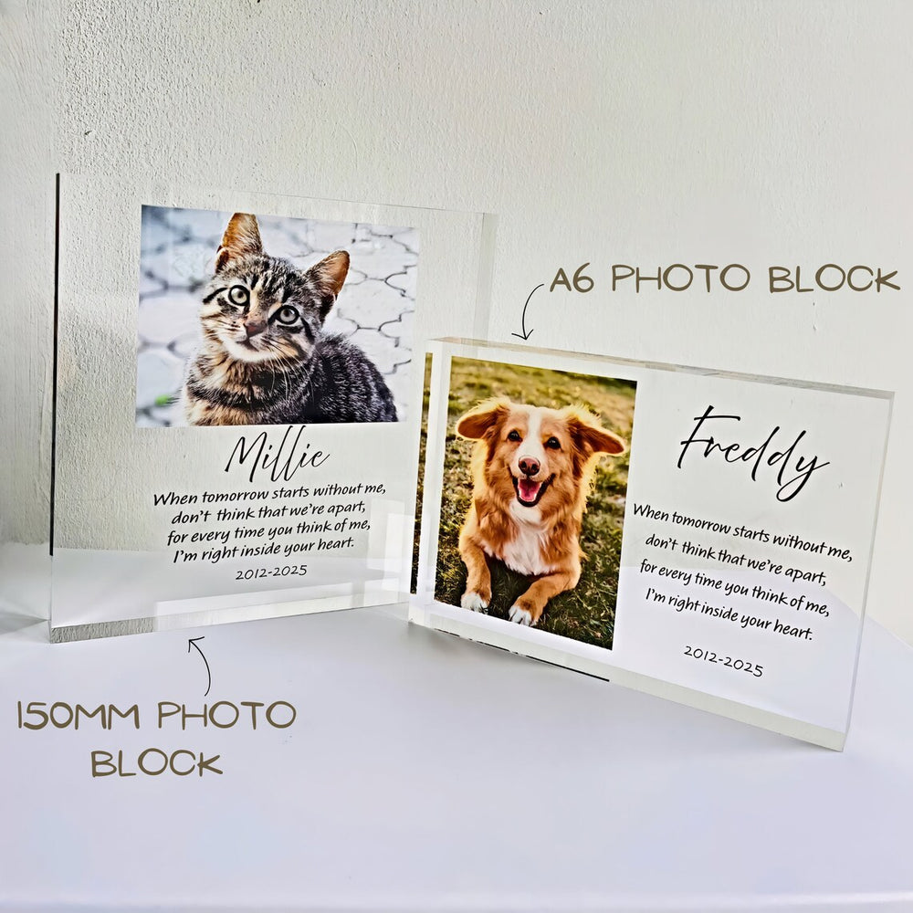 personalised pet memorial keepsake