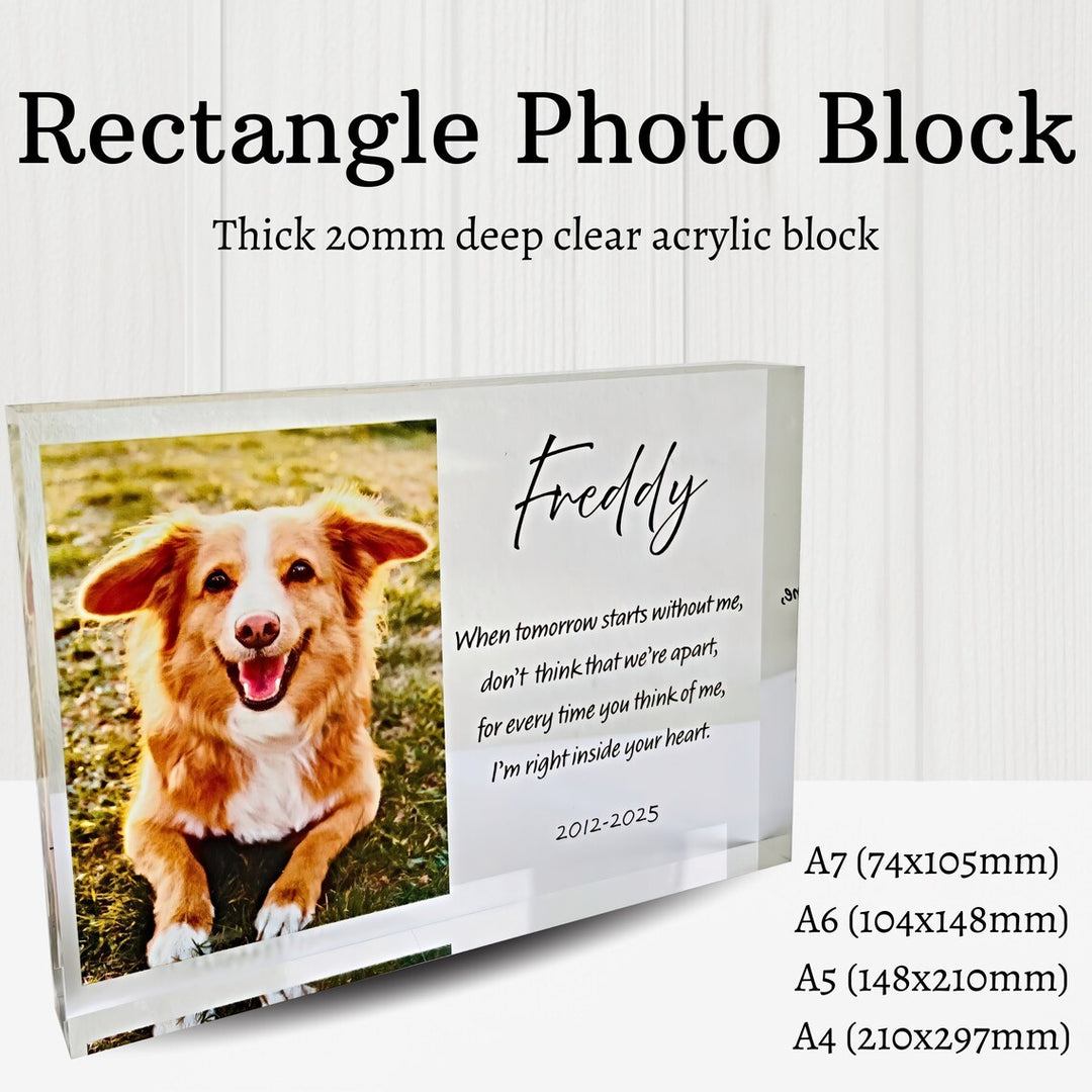 personalised pet memorial keepsake