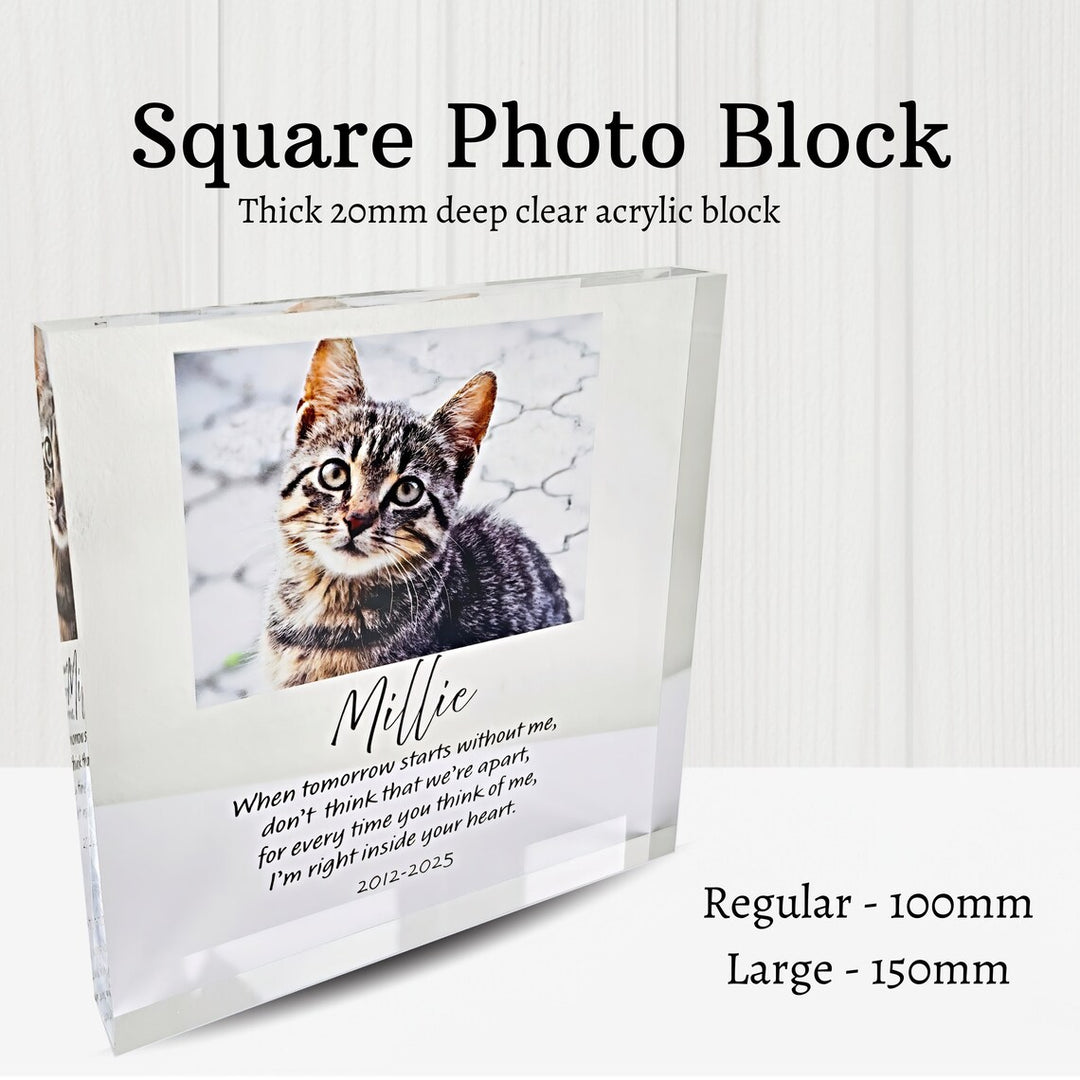 personalised pet memorial keepsake