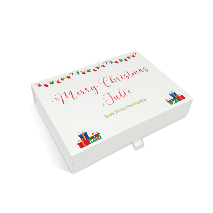 Personalised Christmas Gift Box - Stockings Design