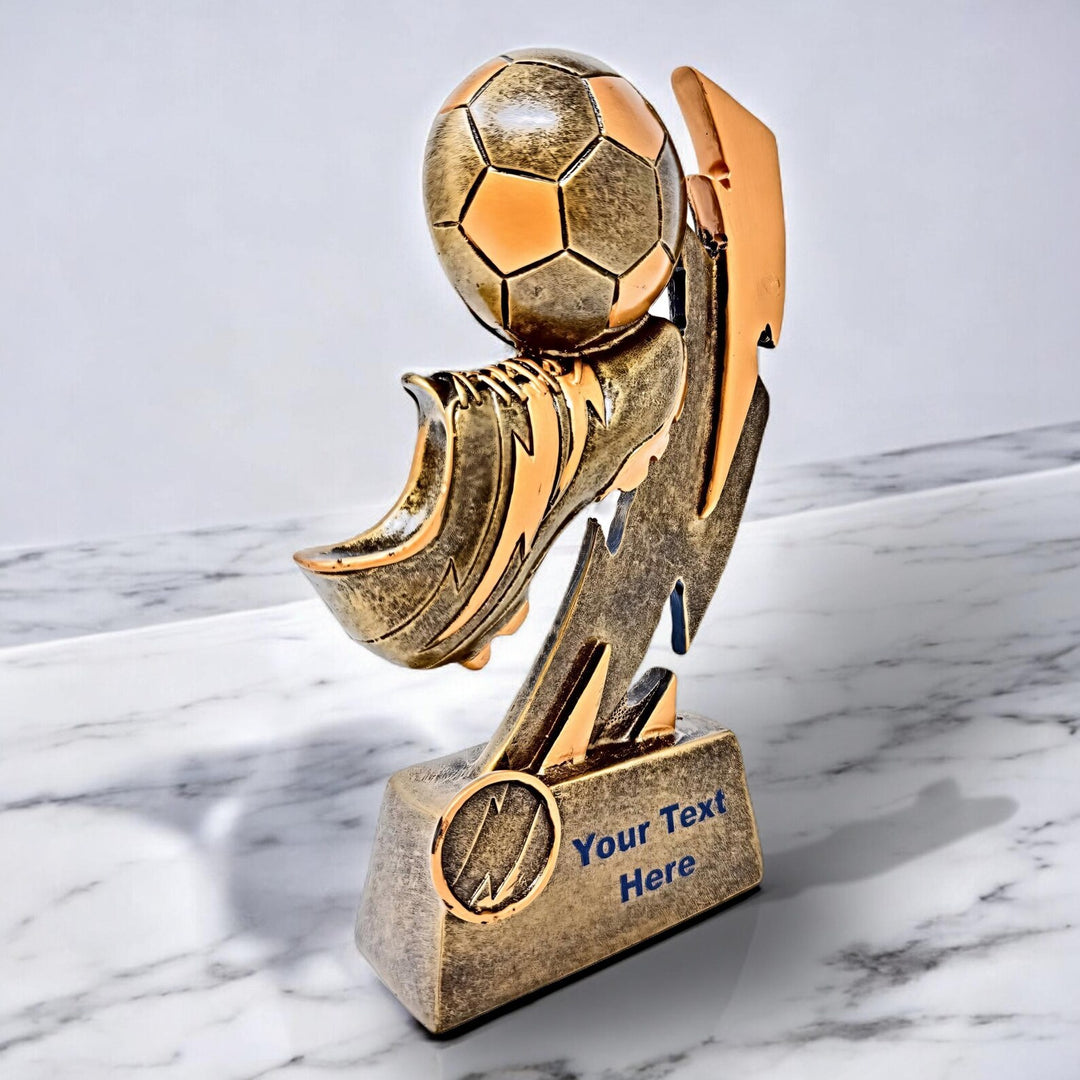 Personalised Football Trophy UK | Custom Resin Football Award