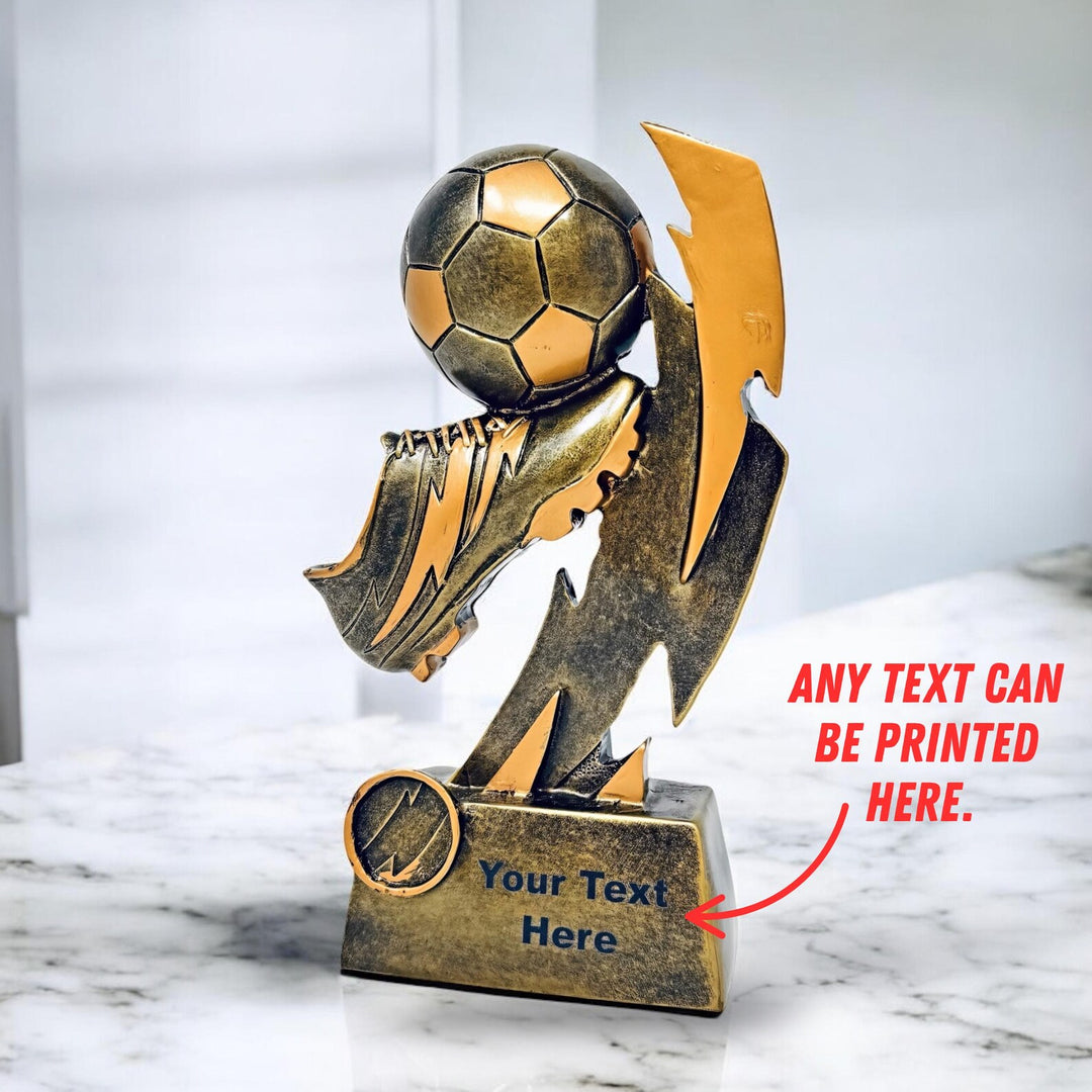 Personalised Football Trophy UK | Custom Resin Football Award