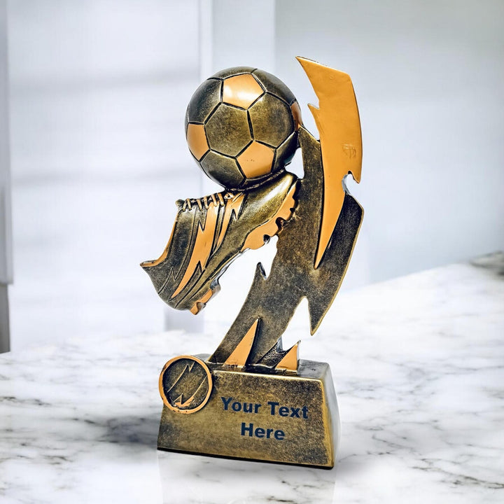 Personalised Football Trophy UK | Custom Resin Football Award