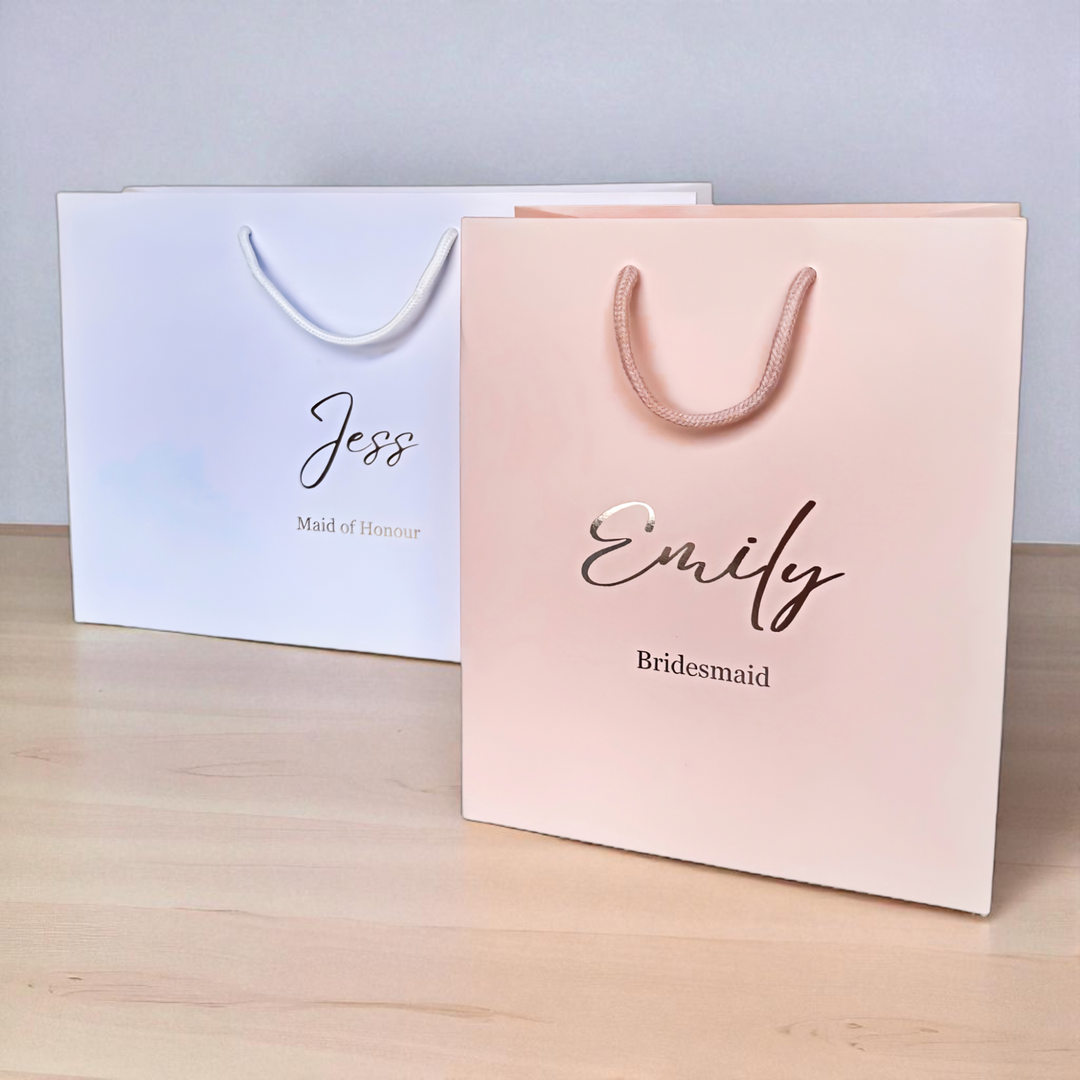Personalised Bridesmaid & Maid of Honour Gift Bag - Wedding Favour