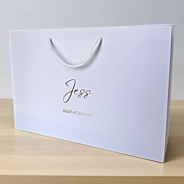 Personalised Bridesmaid & Maid of Honour Gift Bag - Wedding Favour