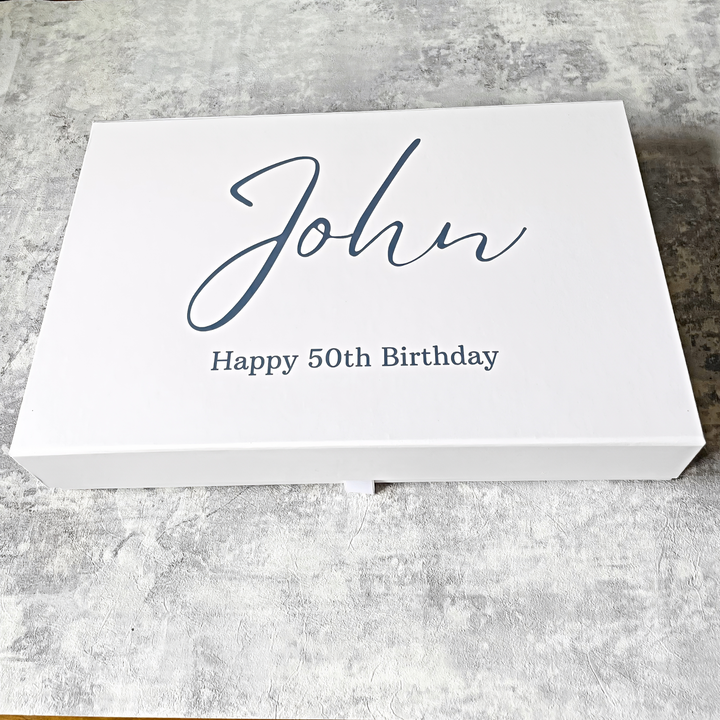 personalised birthday gift box