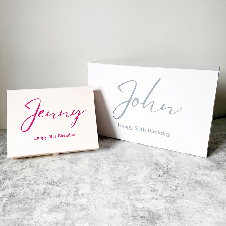 personalised birthday gift box