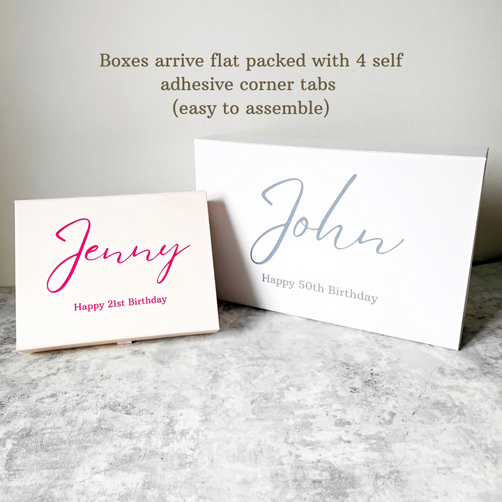 personalised birthday gift box