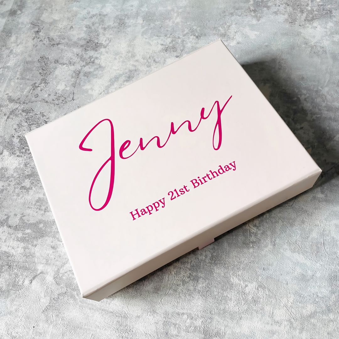 personalised birthday gift box