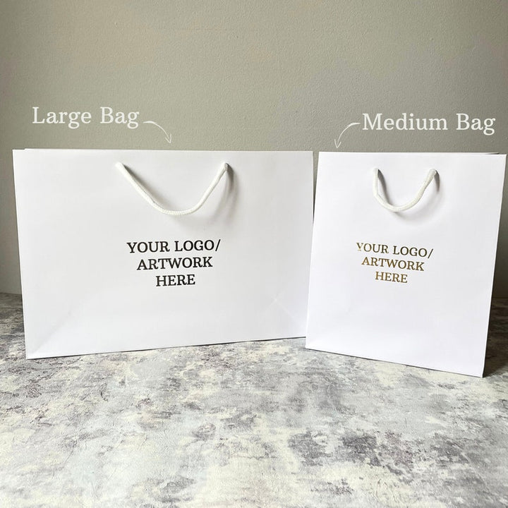 personalised gift bag with logo