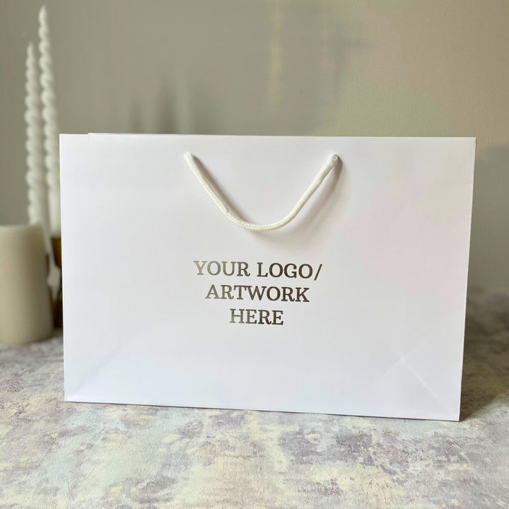 personalised gift bag with logo