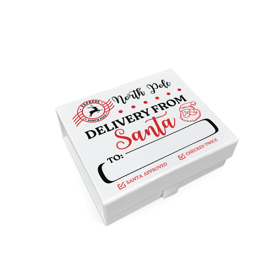 Personalised Christmas Gift Box - Santa Delivery Design