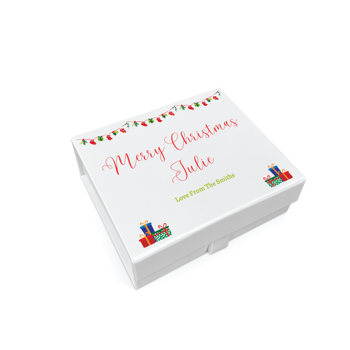 Personalised Christmas Gift Box - Stockings Design