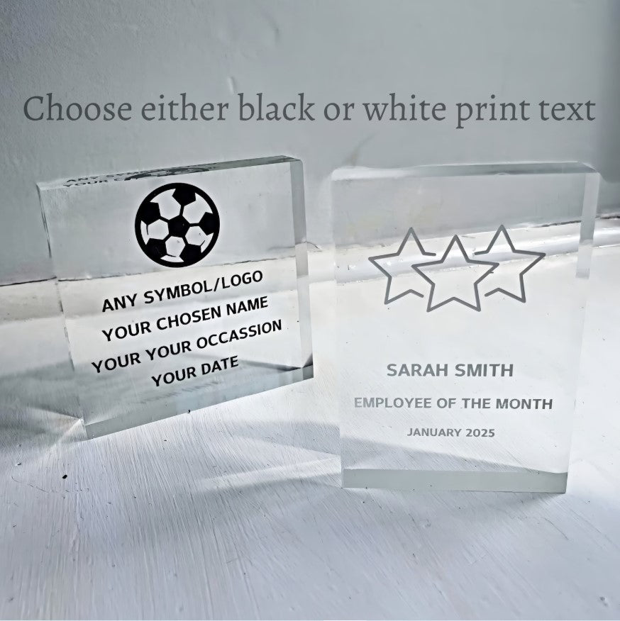 Personalised Trophy Award