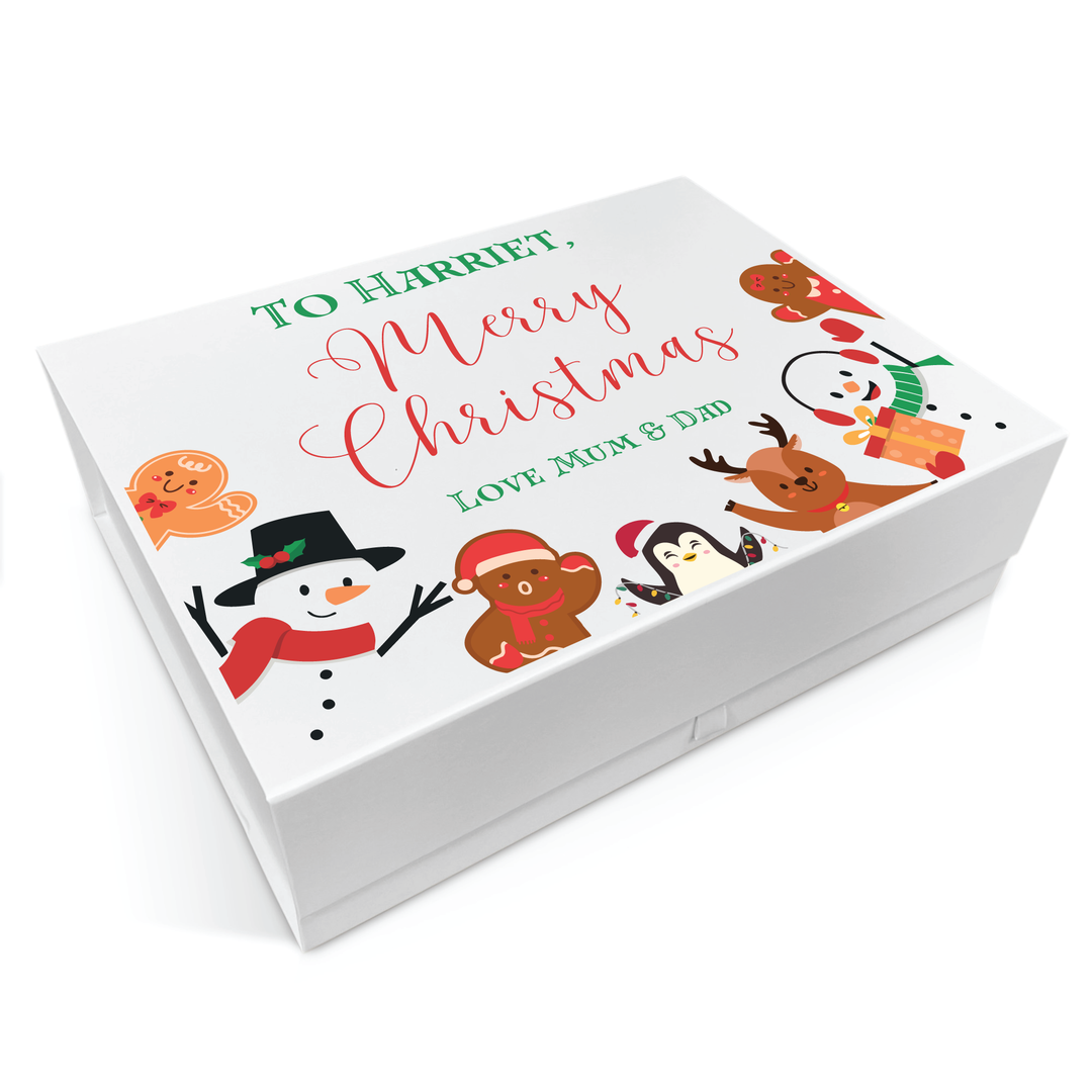 Personalised Christmas Gift Box - Christmas Eve Design