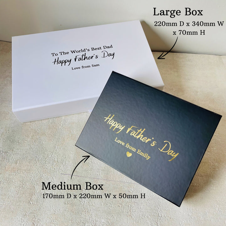 Personalised Fathers Day Gift Box