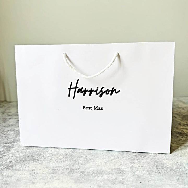 Personalised Groomsman Gift Bags