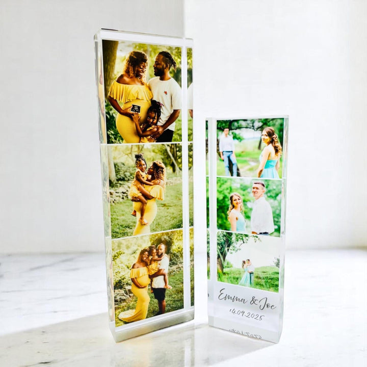 Tall Personalised Photo Block