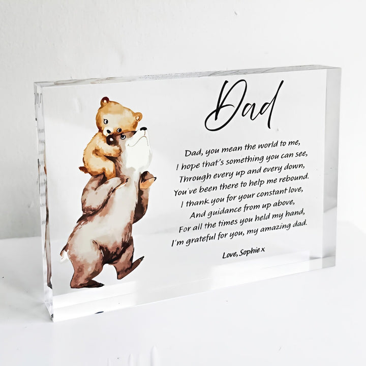 Personalised Poem Gift for Dad/Grandad