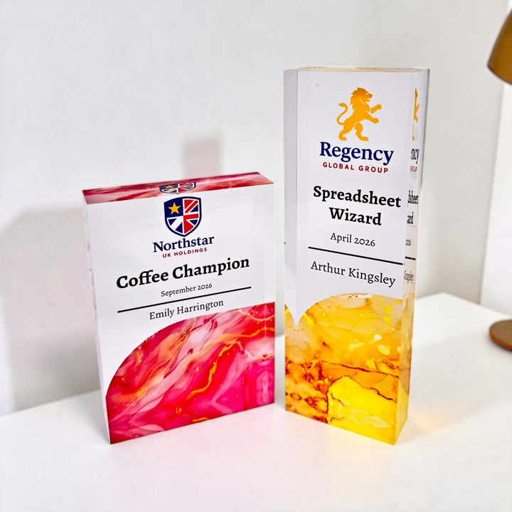 Personalised Funny Office Trophy perfect for secret santa end of year gifts