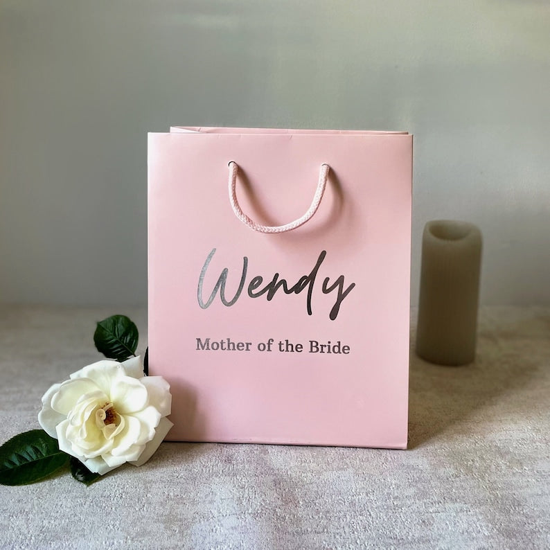 Personalised Bridesmaid Gift Bag | Luxury Wedding Gift Bag