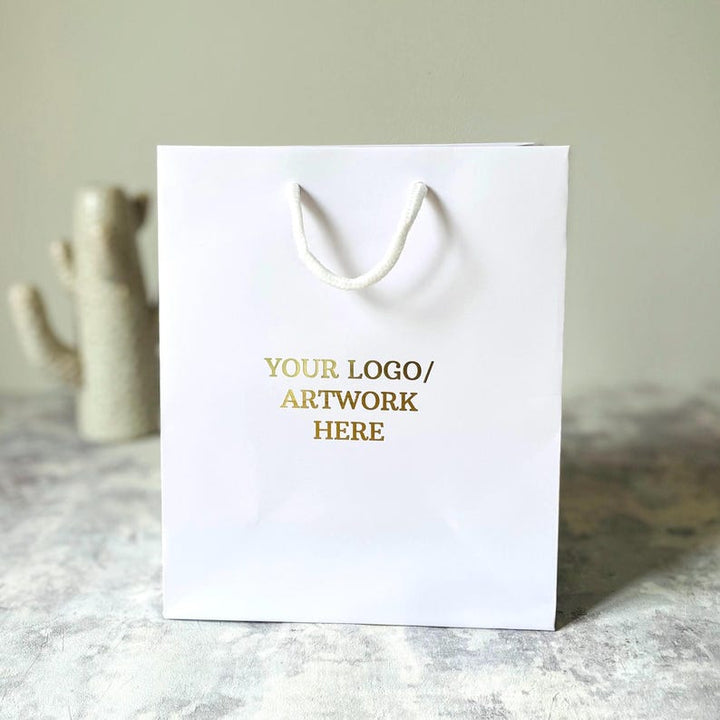 personalised gift bag with logo