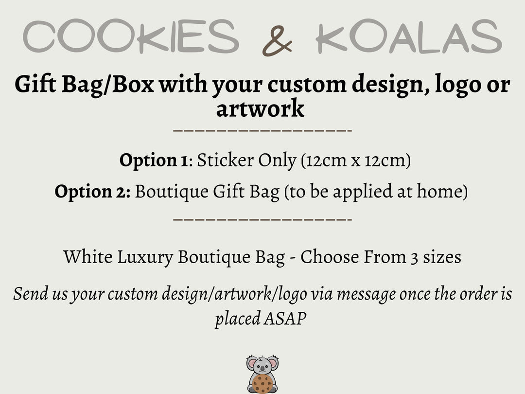 Personalised Corporate Gift Bags & Logo Stickers