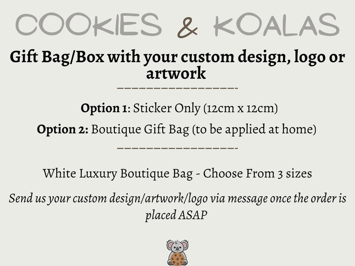 Personalised Corporate Gift Bags & Logo Stickers