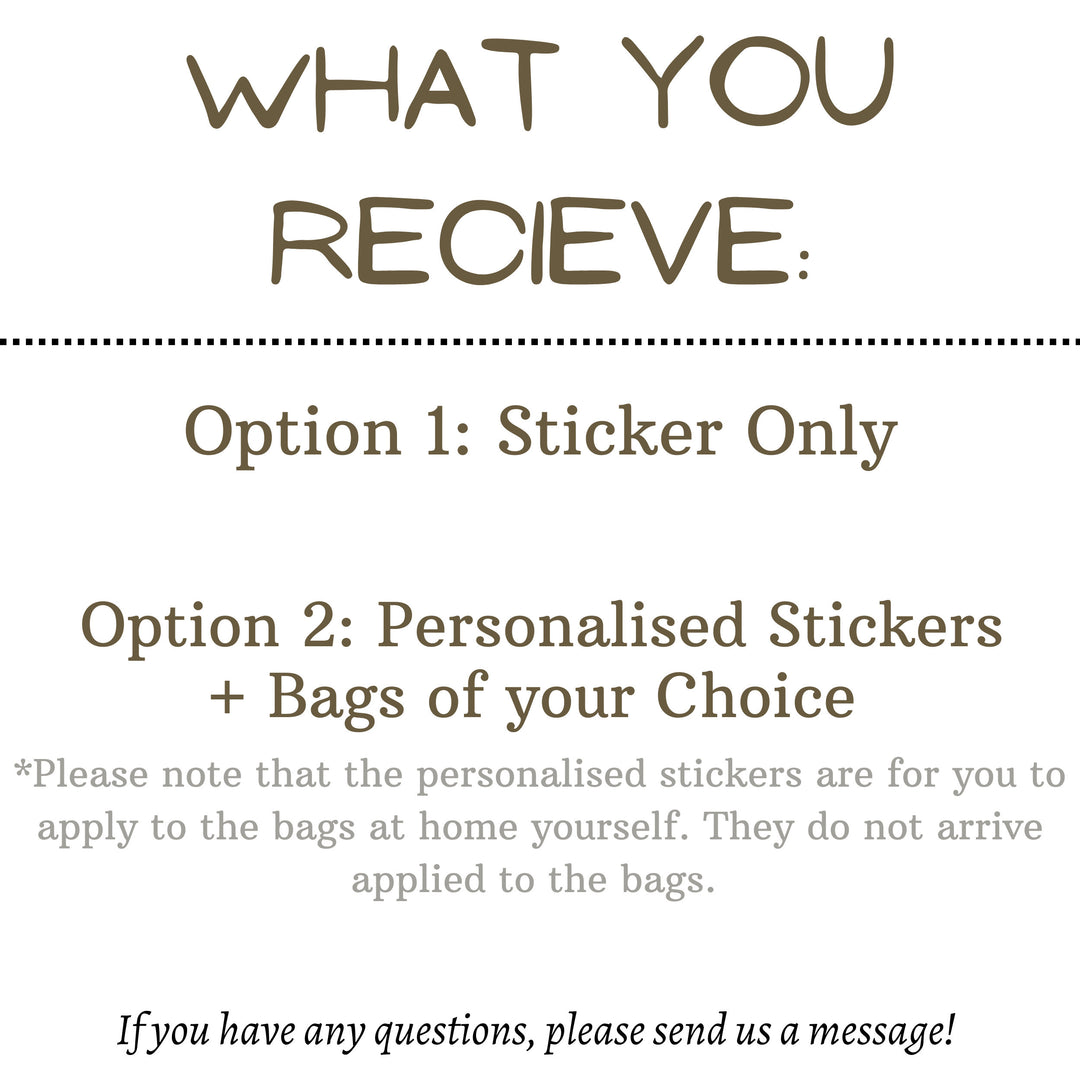 Personalised Bridal Party Gift Bags – Luxury Bridesmaid Bags with Custom Stickers for Wedding Day, Maid of Honour, Flower Girls & More