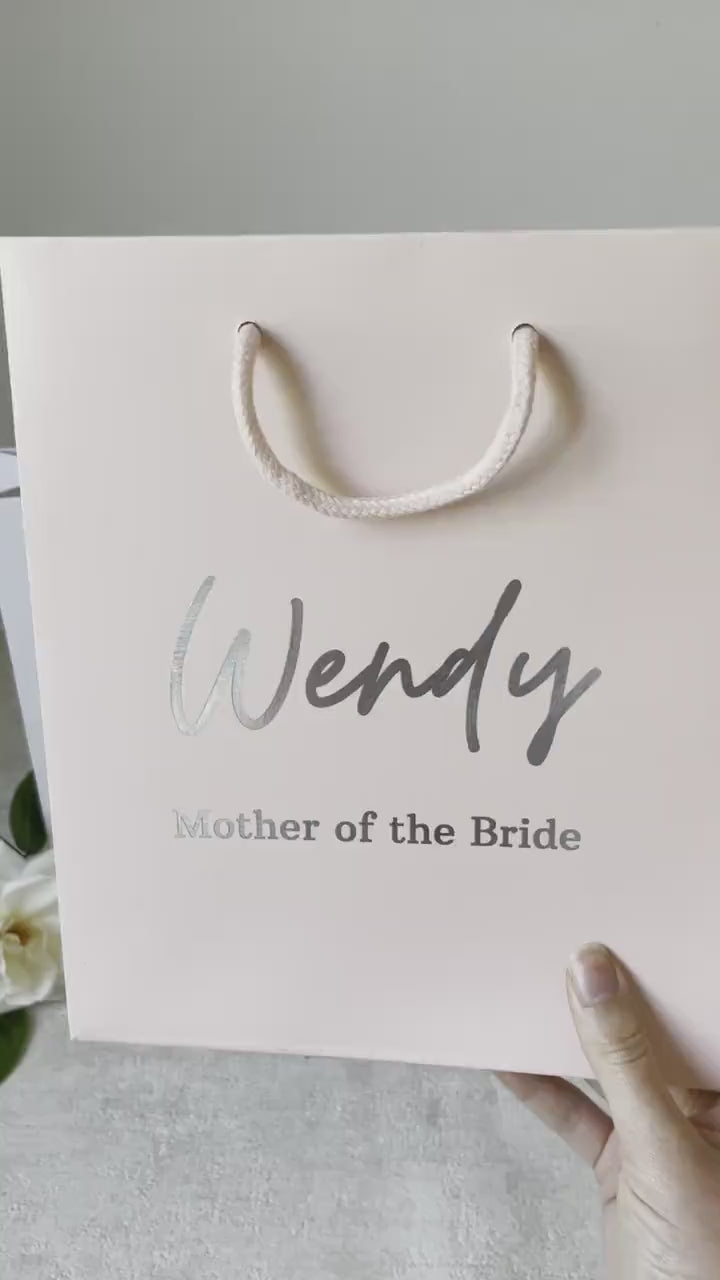 Personalised Bridesmaid Gift Bag | Luxury Wedding Gift Bag