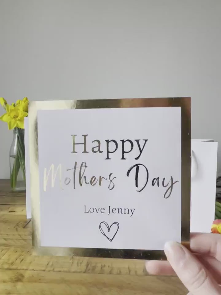 mother's day gift bag  video with showing stikers
